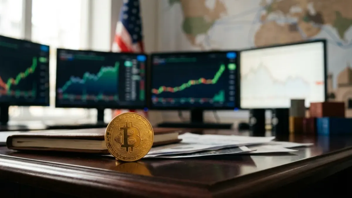 Bitcoin cai abaixo de US$ 77 mil com tensões EUA-Irã e juros