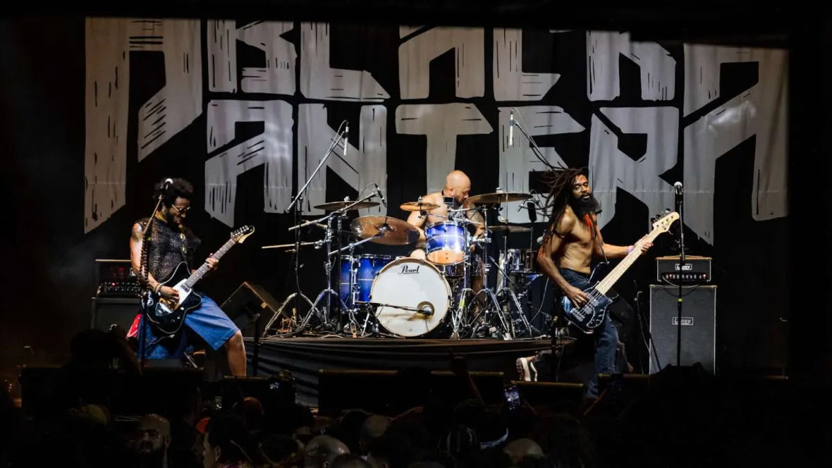 Black Pantera em apresentação ao vivo