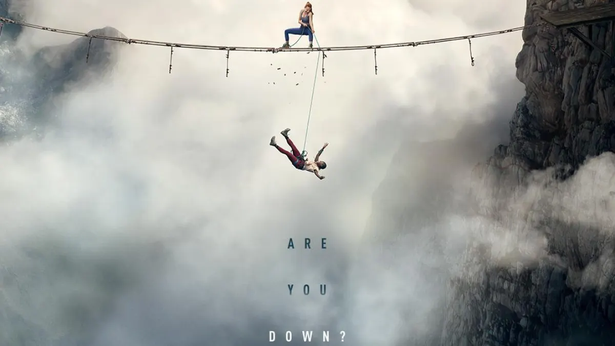 Fall 2: Deadpoint aposta na tensão de um ambiente mínimo e altitude para criar o thriller