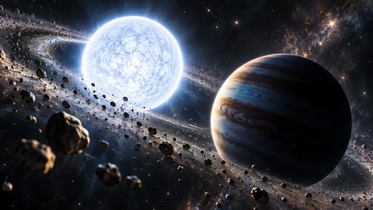 O Telescópio Espacial Hubble, da NASA, foi um dos instrumentos que registraram a assinatura de nióbio na atmosfera da anã branca HS 0209+0832