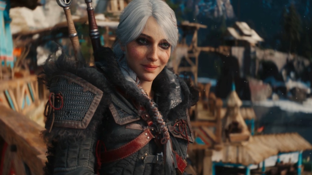 Ciri on The Witcher 4 tech demo