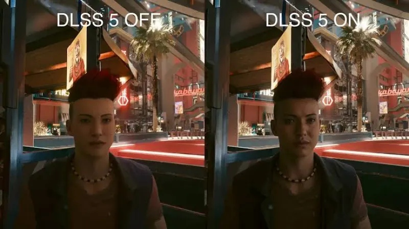 DLSS 5의 얼굴 교체 AI, 데뷔와 동시에 프레임 드롭