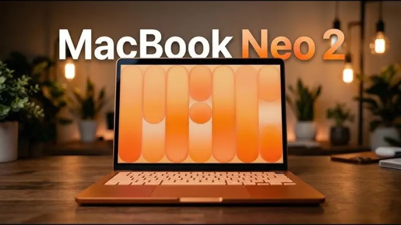 MacBook Neo 2 Expected to Arrive in 2027 with A19 Pro Chip and 12 GB of RAM