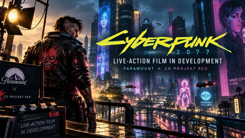 Paramount và CD Projekt Red Thông Báo Phim Live-Action Cyberpunk 2077
